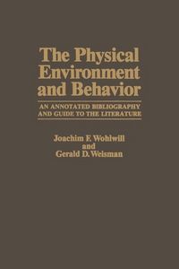 Produktbild: The Physical Environment and Behavior