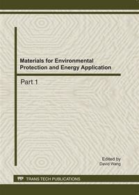 Produktbild: Materials for Environmental Protection and Energy Application