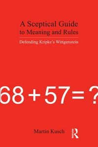 Produktbild: A Sceptical Guide to Meaning and Rules