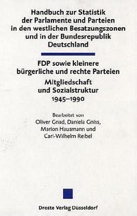 Produktbild: Handbuch zur Statistik der Parlamente und Parteien in den westlichen Besatzungszonen und in der Bundesrepublik Deutschland