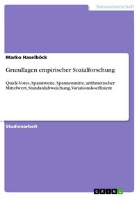 Produktbild: Grundlagen empirischer Sozialforschung
