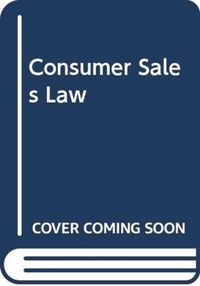 Produktbild: MacLeod, J: Consumer Sales Law