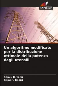 Produktbild: Un algoritmo modificato per la distribuzione ottimale della potenza degli utensili
