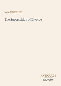 Produktbild: The Superstition of Divorce