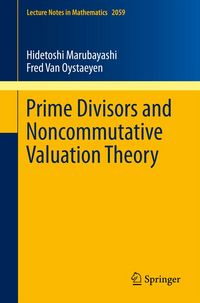 Produktbild: Prime Divisors and Noncommutative Valuation Theory
