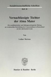 Bild vom Artikel Vernachlässigte Töchter der Alma Mater. vom Autor Lothar Mertens