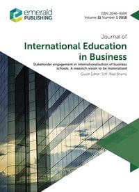 Produktbild: Stakeholder engagement in internationalisation of business schools. a research vision to be materialised