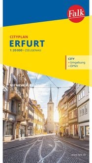 Bild vom Artikel Falk Cityplan Erfurt 1:20.000 vom Autor Mairdumont GmbH & Co. Kg