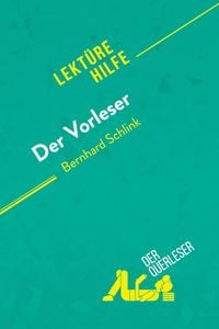 Produktbild: Der Vorleser von Bernhard Schlink (Lekt&uuml;rehilfe)