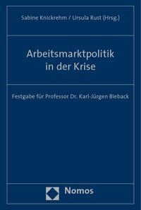 Produktbild: Arbeitsmarktpolitik in der Krise