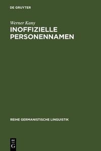 Produktbild: Inoffizielle Personennamen