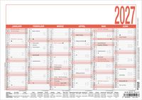 Produktbild: Arbeitstagekalender A5 2027