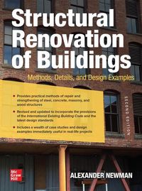Produktbild: Structural Renovation of Buildings: Methods, Details, and Design Examples, Second Edition