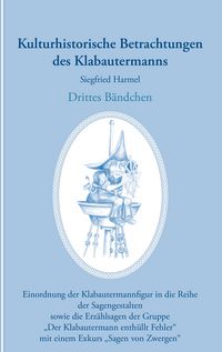 Produktbild: Kulturhistorische Betrachtungen des Klabautermanns - Drittes B&auml;ndchen