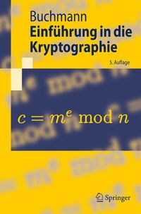 Produktbild: Einf&uuml;hrung in die Kryptographie
