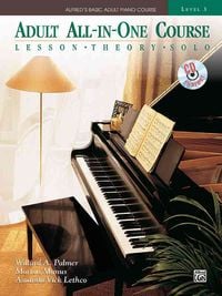 Produktbild: Lethco, A: Alfred's Basic Adult All In One Course 3