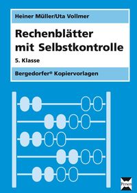 Produktbild: Rechenbl&auml;tter mit Selbstkontrolle - 5. Klasse