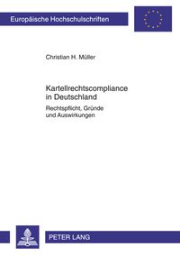Produktbild: Kartellrechtscompliance in Deutschland