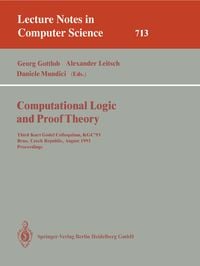 Produktbild: Computational Logic and Proof Theory
