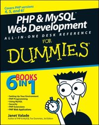 Produktbild: Valade, J: PHP and MySQL Web Development All-in-One Desk Ref