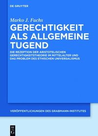 Produktbild: Gerechtigkeit als allgemeine Tugend