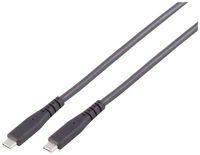 Produktbild: BKL Electronic USB-C&reg; Verbindungskabel, USB4 Gen 3x2, 240W, 0,25m 10080127 Inhalt: 1St.