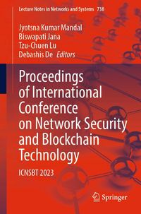 Produktbild: Proceedings of International Conference on Network Security and Blockchain Technology