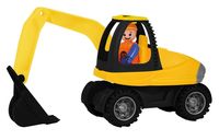 Bild vom Artikel LENA® 01621 - Truckies Bagger, mit Spielfigur, Sandspielzeug vom Autor 