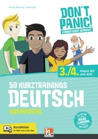 Produktbild: DON'T PANIC! Lernen leicht gemacht, 50 Kurztrainings Deutsch