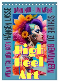 Produktbild: HighHeelArt (Tischkalender 2026 DIN A5 hoch), CALVENDO Monatskalender