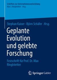 Produktbild: Geplante Evolution und gelebte Forschung
