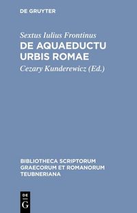 Produktbild: De aquaeductu urbis Romae