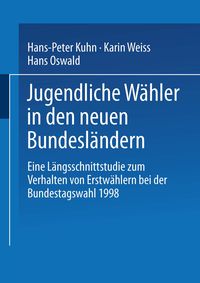 Produktbild: Jugendliche W&auml;hler in den neuen Bundesl&auml;ndern