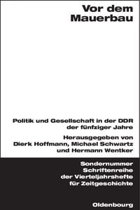 Produktbild: Vor dem Mauerbau