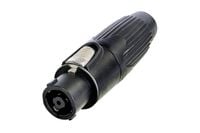 Produktbild: Neutrik NLT8FXX-BAG Lautsprecher-Steckverbinder Stecker, gerade Polzahl: 8 Schwarz 1St.