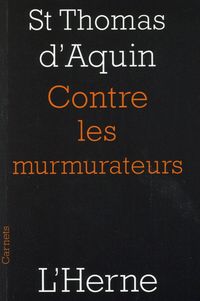 Produktbild: Contre les murmurateurs