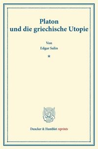 Produktbild: Platon und die griechische Utopie.