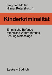 Produktbild: Kinderkriminalit&auml;t