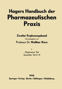 Produktbild: Hagers Handbuch der Pharmazeutischen Praxis