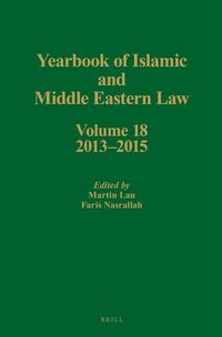 Produktbild: Yearbook of Islamic and Middle Eastern Law, Volume 18 (2013-2015)