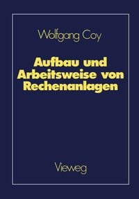 Produktbild: Aufbau und Arbeitsweise von Rechenanlagen