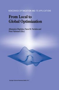 Produktbild: From Local to Global Optimization