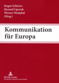 Produktbild: Kommunikation f&uuml;r Europa