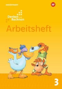 Produktbild: Denken und Rechnen 3. Arbeitsheft. Allgemeine Ausgabe