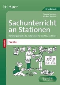 Produktbild: Sachunterricht an Stationen Spezial Familie