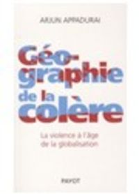 Produktbild: Geographie de la Colere