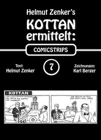 Bild vom Artikel Kottan ermittelt: Comicstrips 7 vom Autor Helmut Zenker