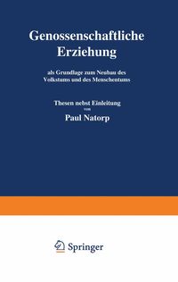 Produktbild: Genossenschaftliche Erziehung