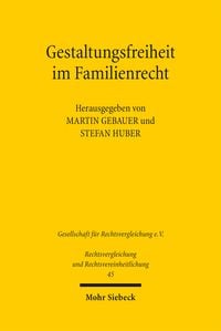 Produktbild: Gestaltungsfreiheit im Familienrecht