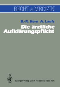 Produktbild: Die &auml;rztliche Aufkl&auml;rungspflicht